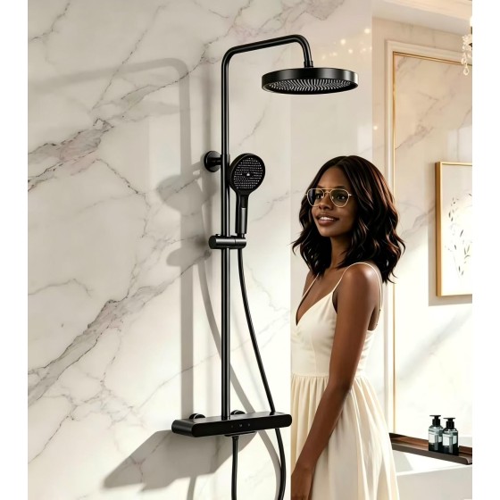 L555R gray shower set ,china
